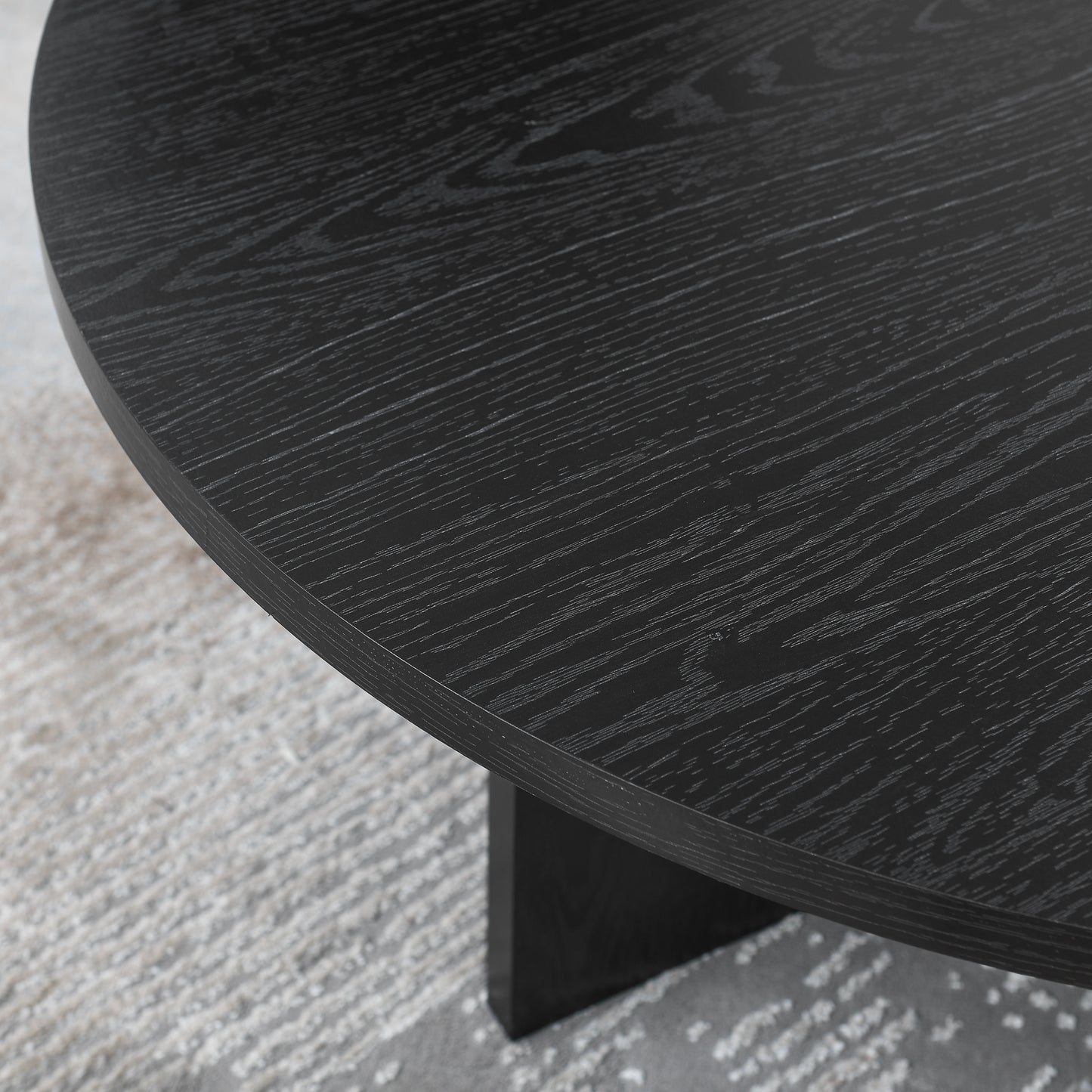 Modern minimalist Nordic style  coffee table and size table