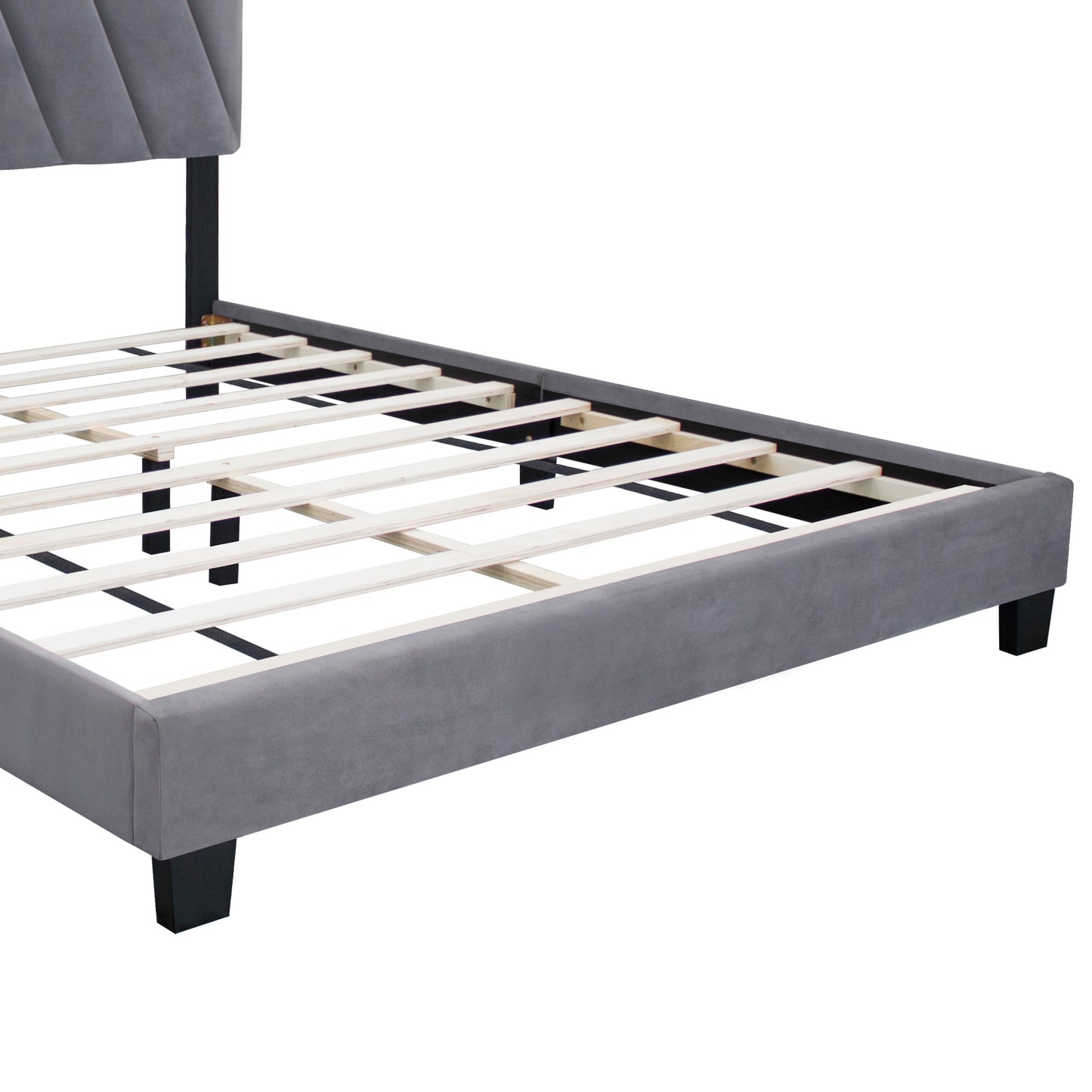 QUEEN ADJUSTABLE UPHOLSTERED BED MODERN MINIMALIST TOP STYLES