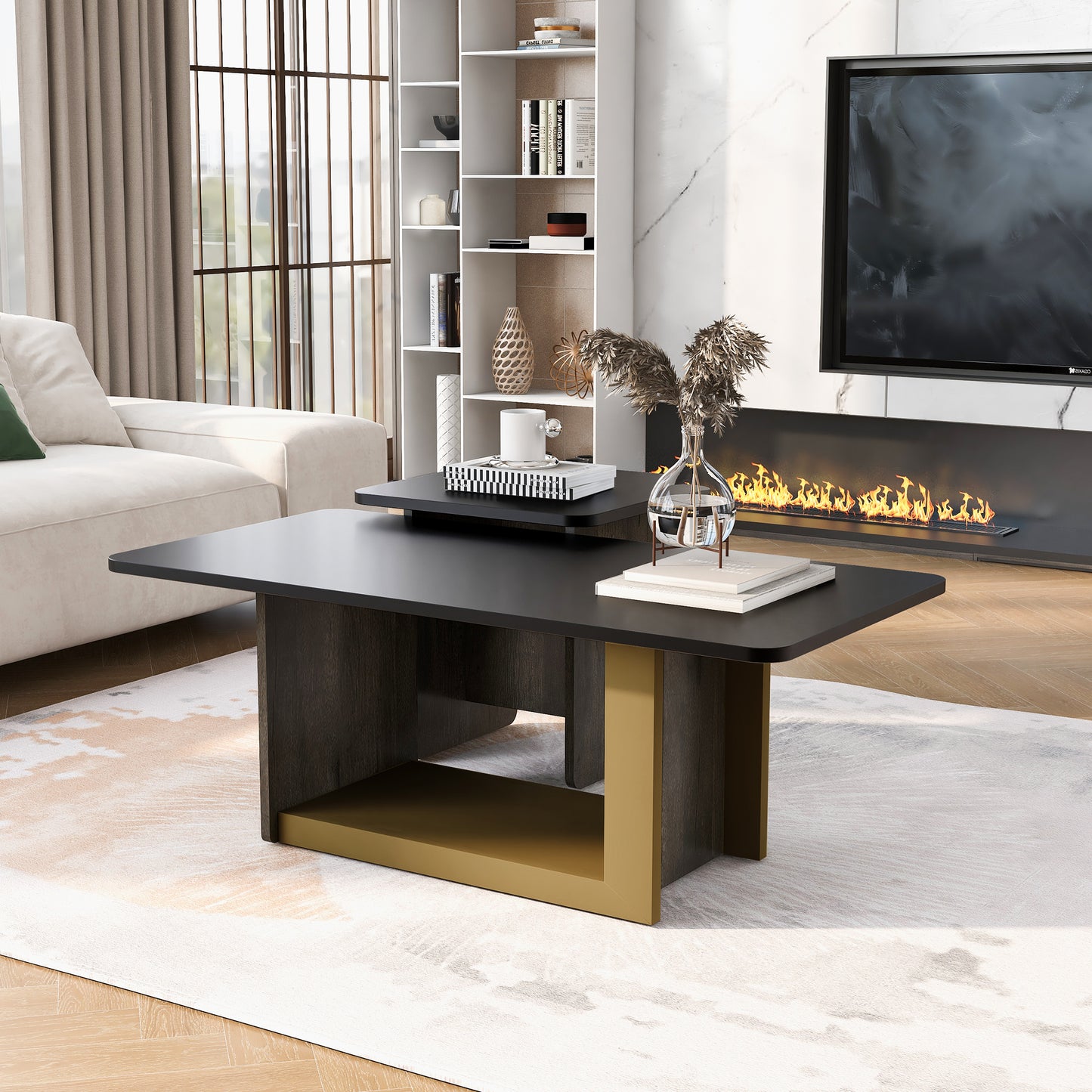 TV Stand and Coffee Table Set of 2