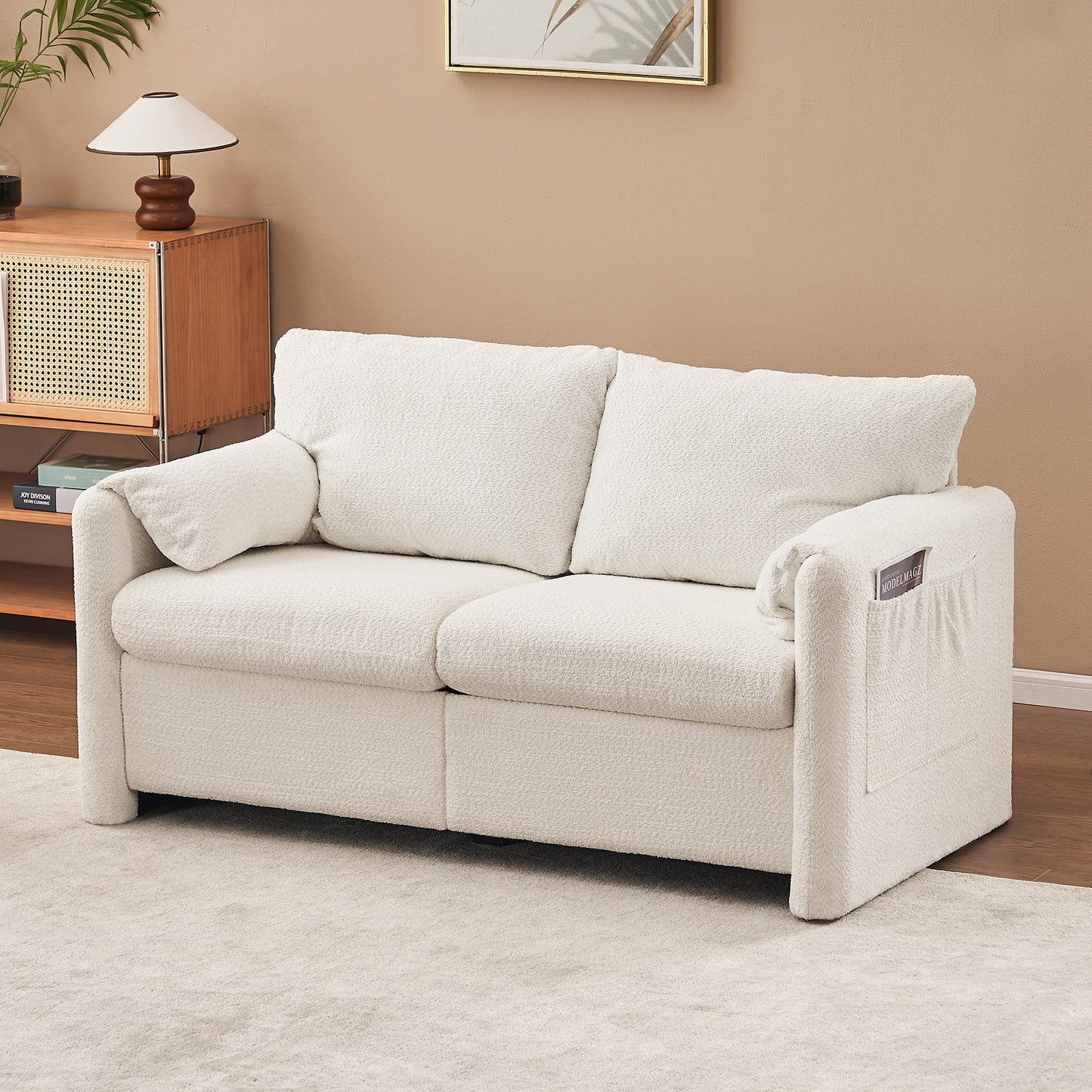 Modern Accent Chair Single Seater，Loveseat Sofa 2-Seater， 3-Seater Sofa 77" Chenille Couch
