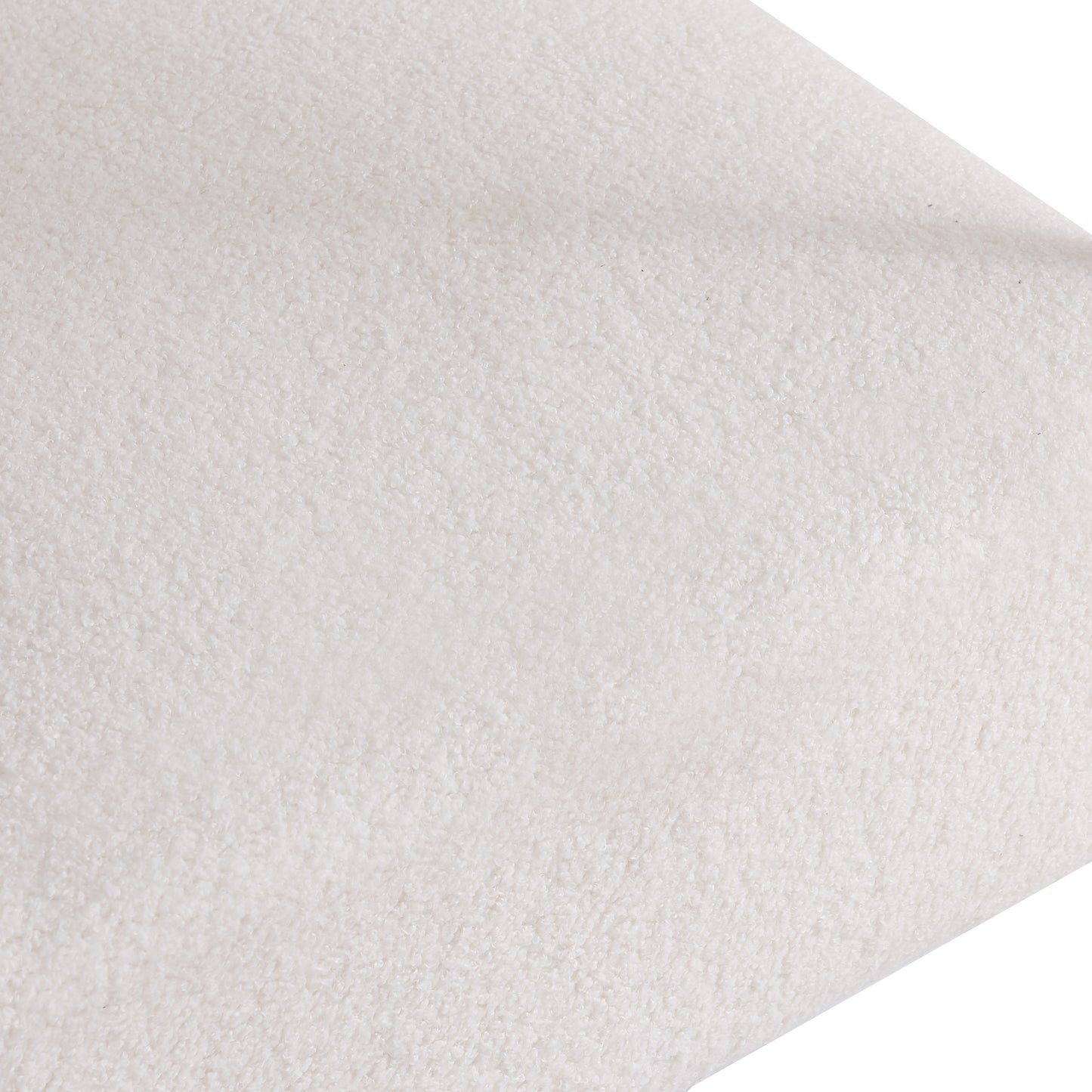 Upholstered Accent Chair, Curved Armchair with Black Metal Frame