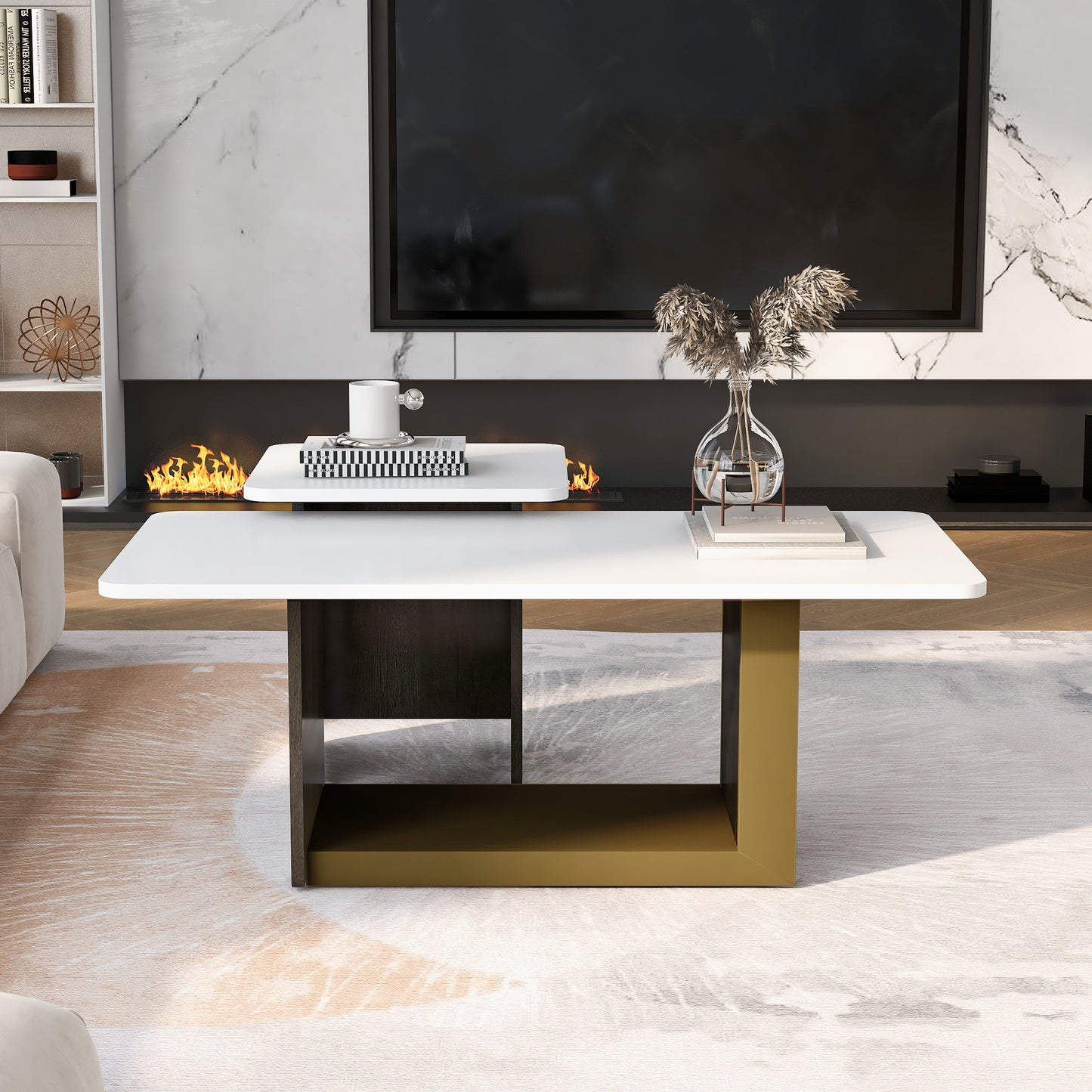 TV Stand and Coffee Table Set of 2