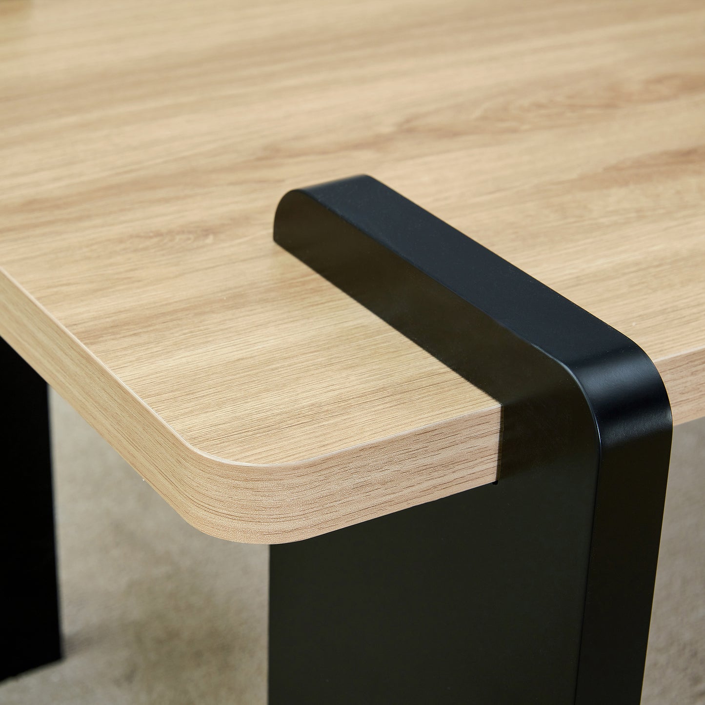 MDF coffee table, suitable for modern minimalist living rooms and leisure areas