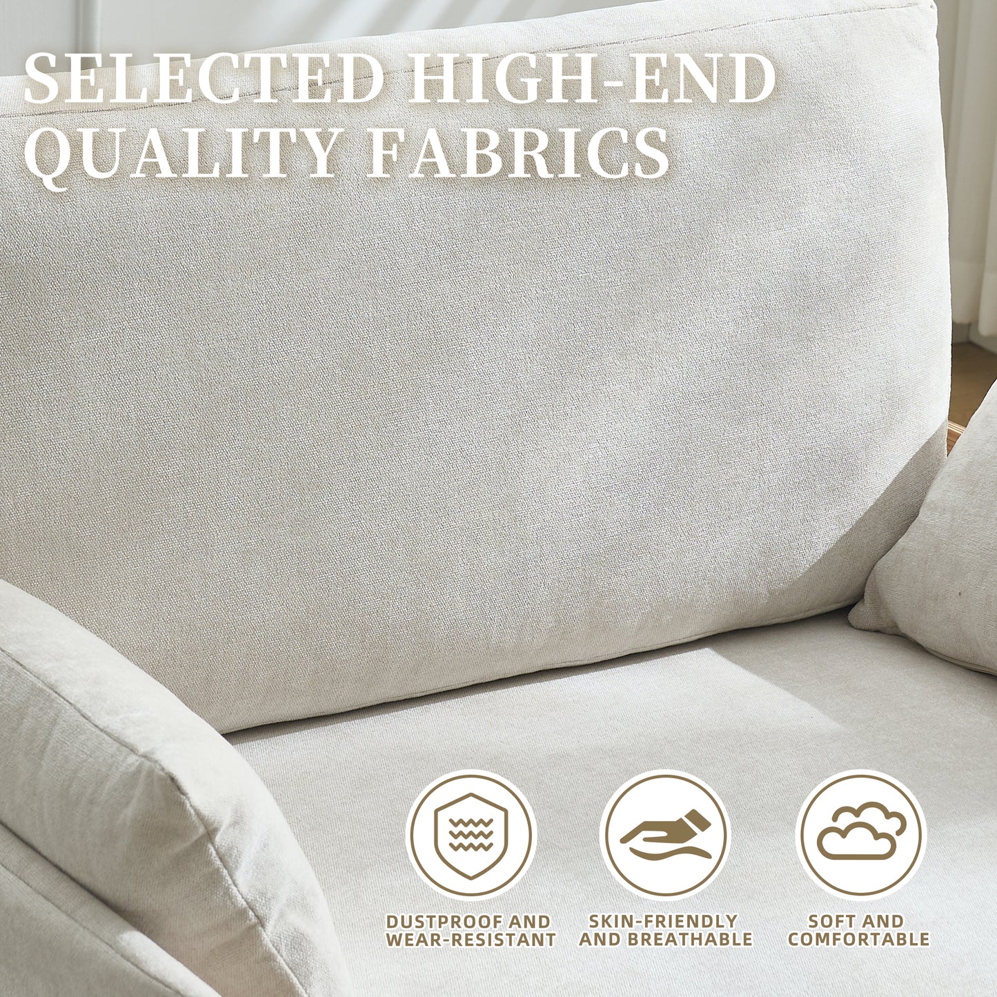 3 - Pillow Foldable Sofa Bed Recliner: 3 - in - 1 Convertible, Mid - Century Modern, Small Space - Friendly