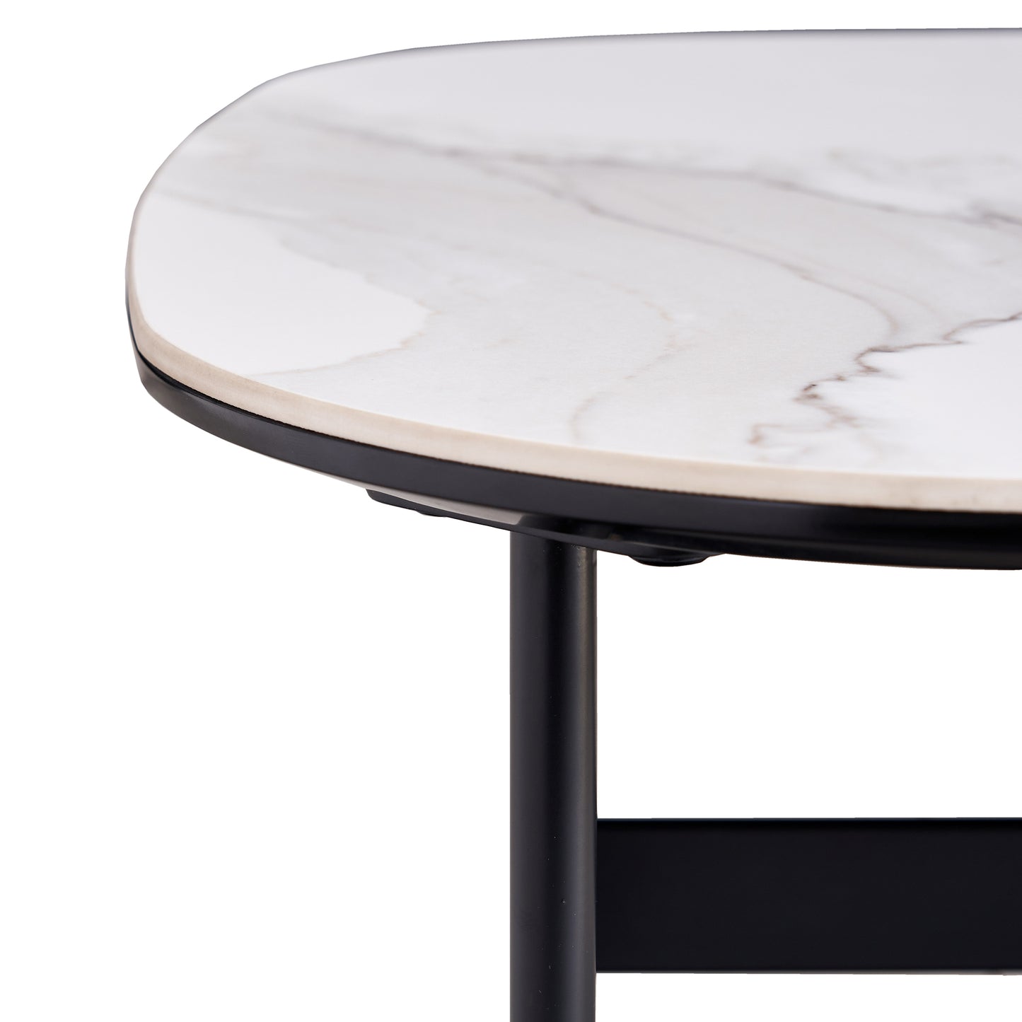 Small Coffee Table for Living Room,Modern Rock Beam Ceramic Coffee Table,Low Square Center Table