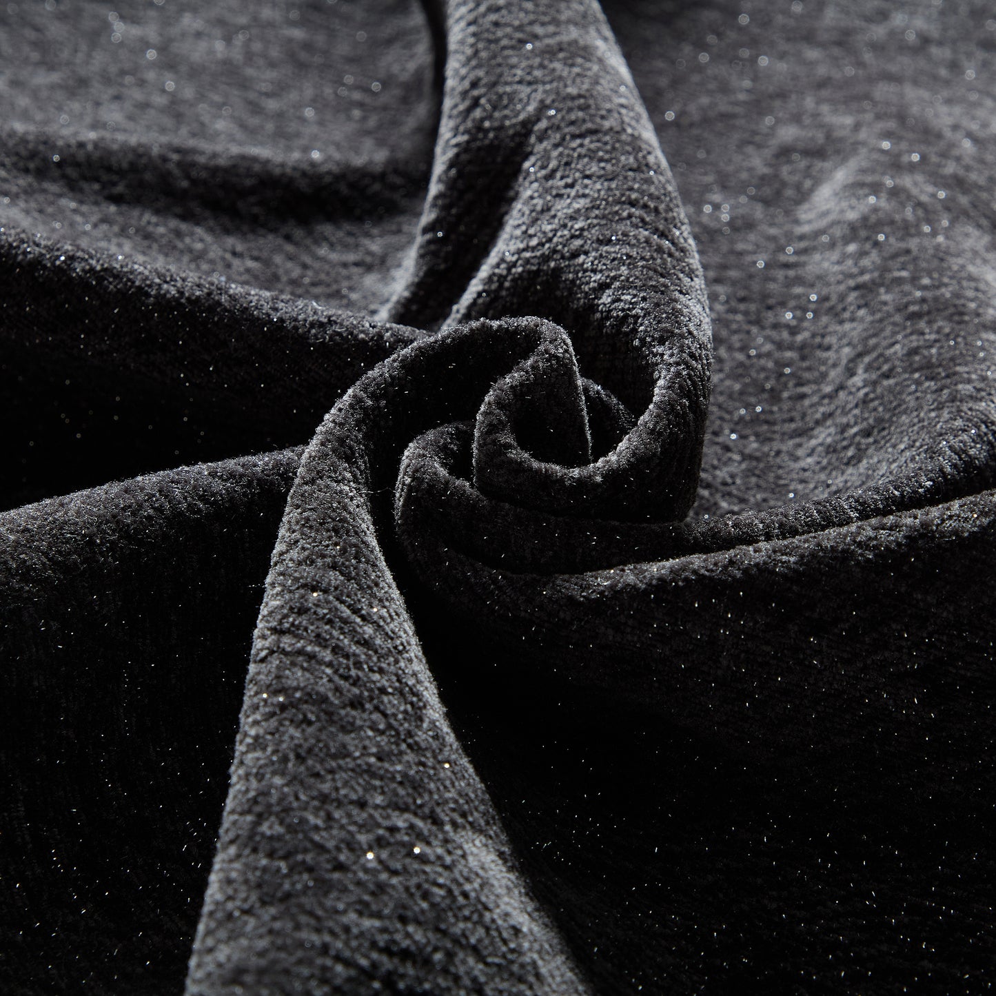 Modular Sectional Sofa with 2 chaise lounge and 2 armrest,Sparkling Chenille Fabric Soft Cushion Sofa with 4 Pillows