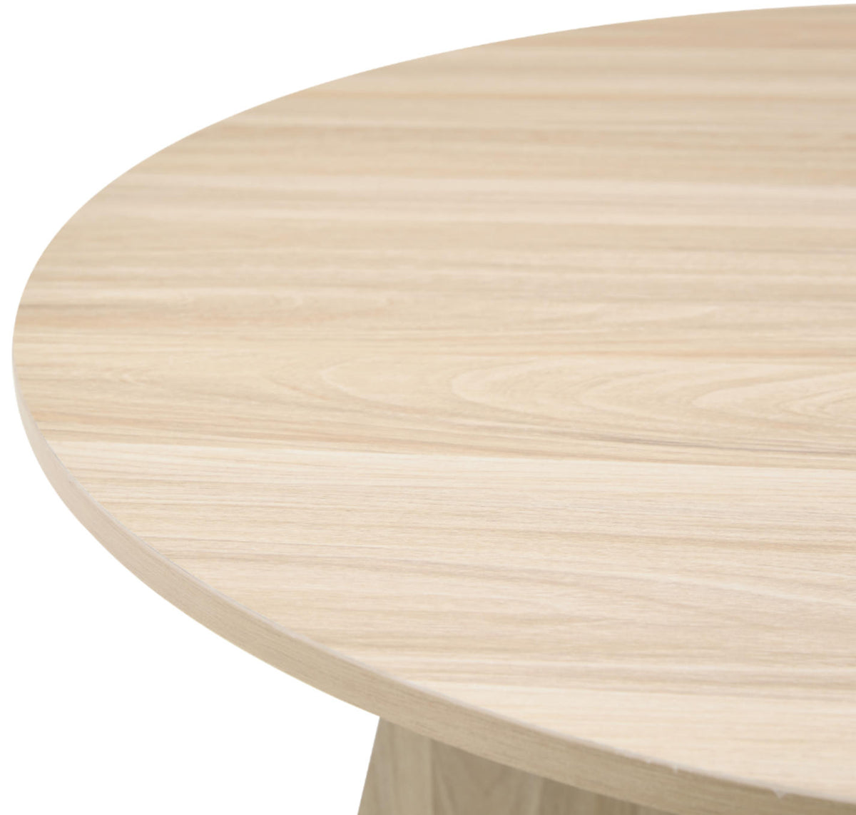 Retro-Style Nesting Coffee Table Set – Walnut or Natural Wood Finishes, Round Side Tables with Crisscross Legs