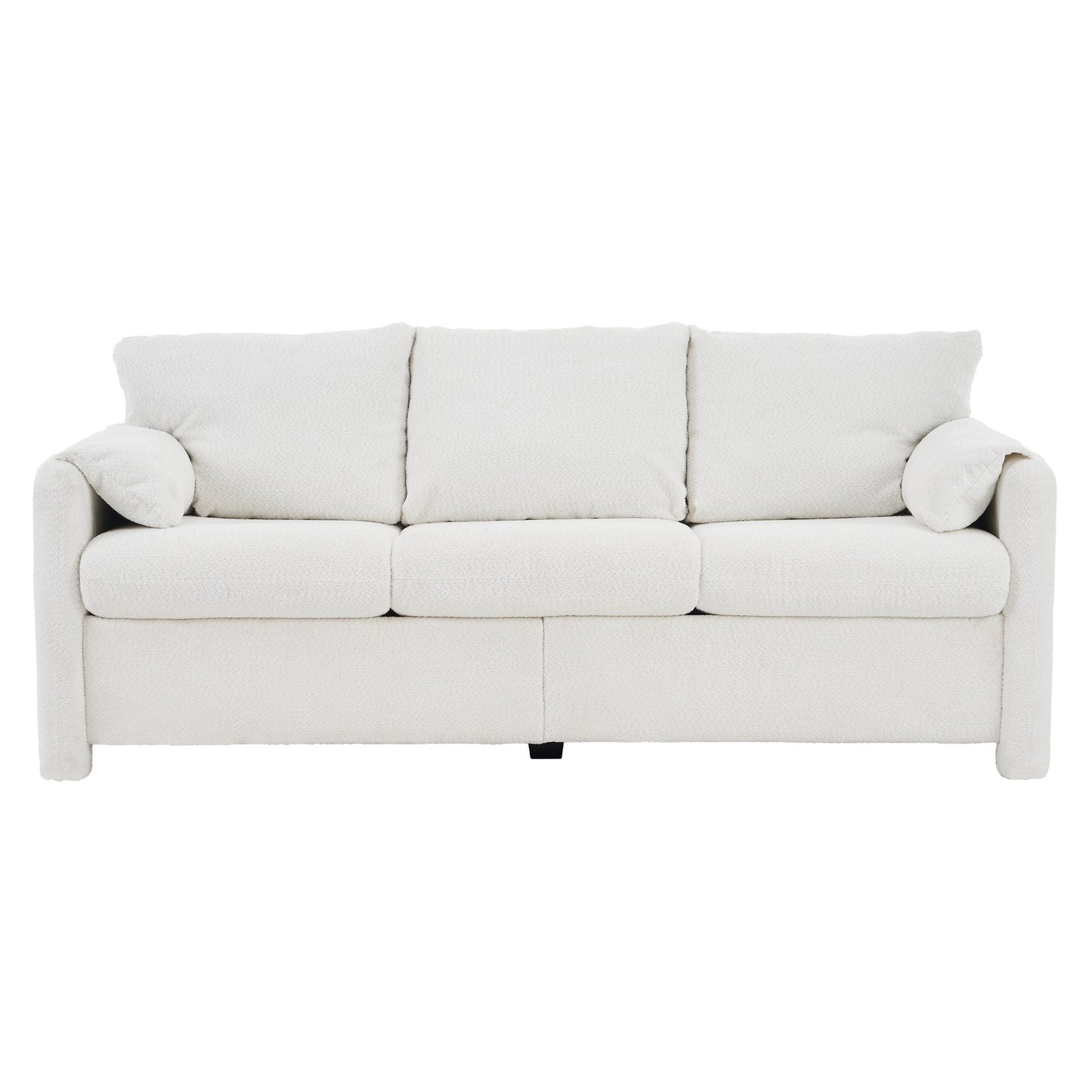 Modern Accent Chair Single Seater，Loveseat Sofa 2-Seater， 3-Seater Sofa 77" Chenille Couch