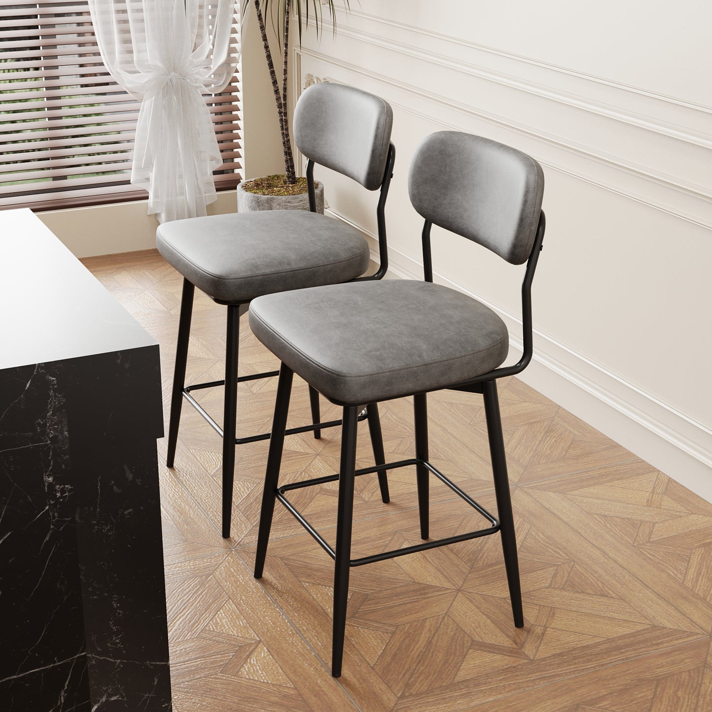 360 ° Rotating Bar Chair Bar Stool bar stools set of 2