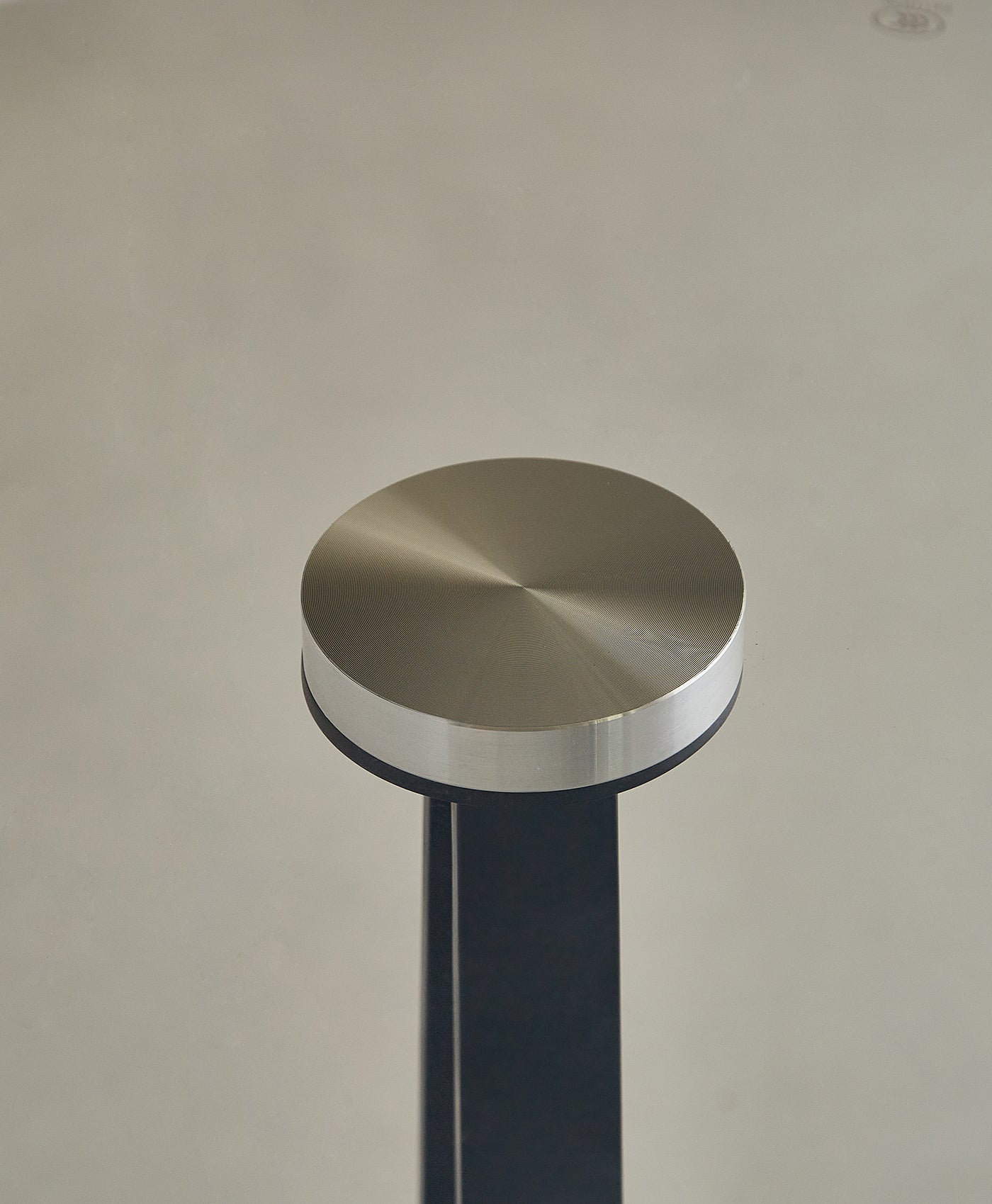 End Table Glass Top Side/End Drink Table - Tall Modern Round Accent Metal Nightstand Furniture for Living Room, Dorm, Home Office, and Bedroom