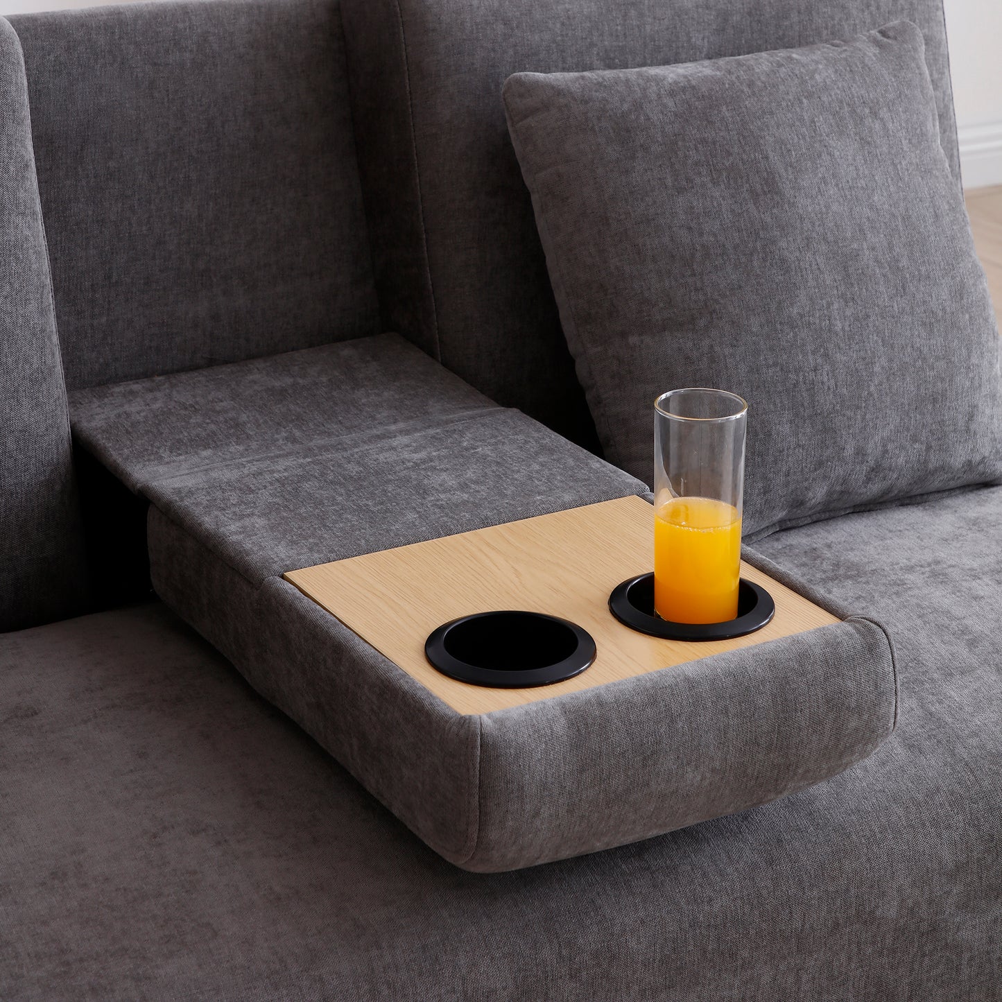 Convertible Sleeper Sofa Couch: Multifunctional, Double Folding with Storage