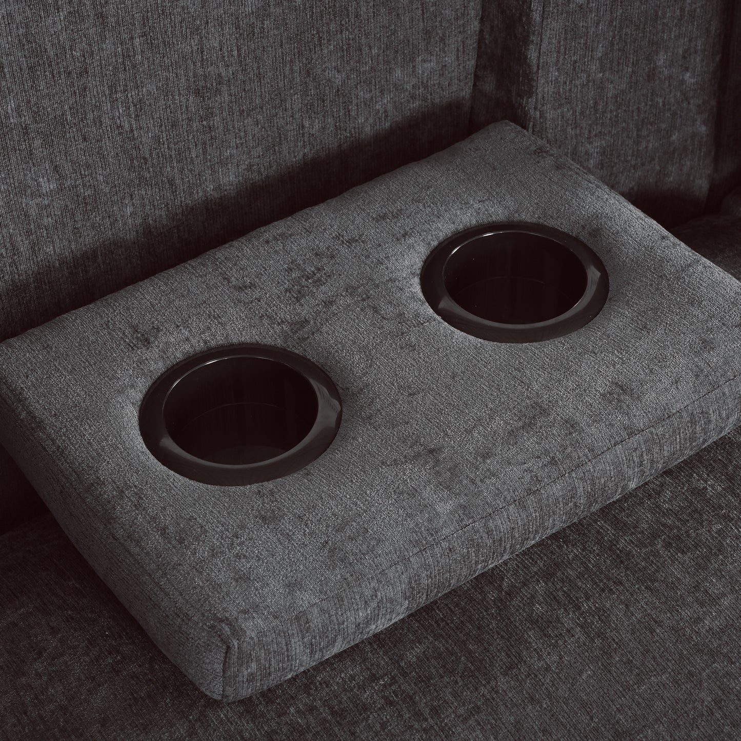 5-Seater Sectional Sofa - Upholstered, Storage Ottoman