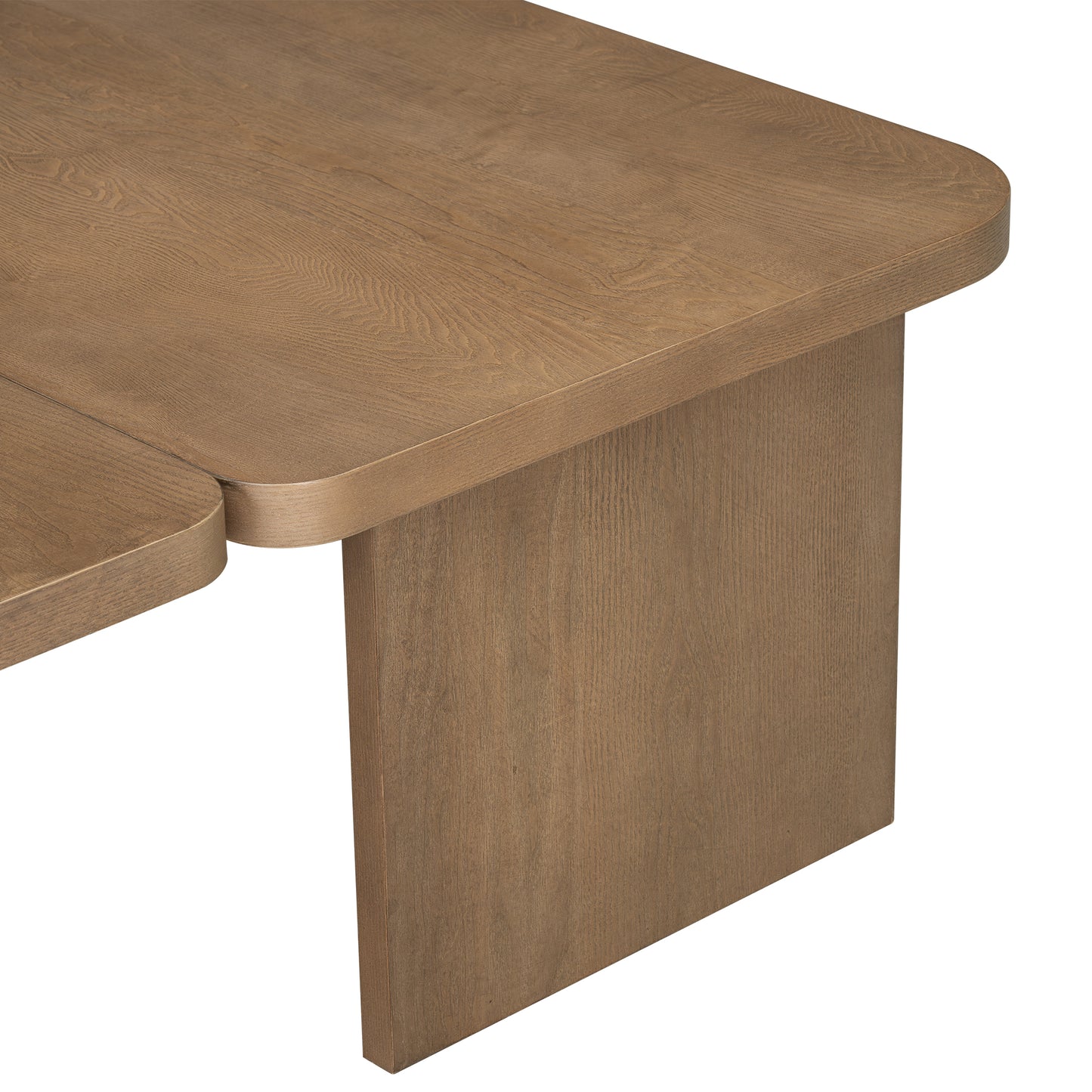 Modern Minimalist Living Room Coffee Table Set: Rectangle Splicing Design