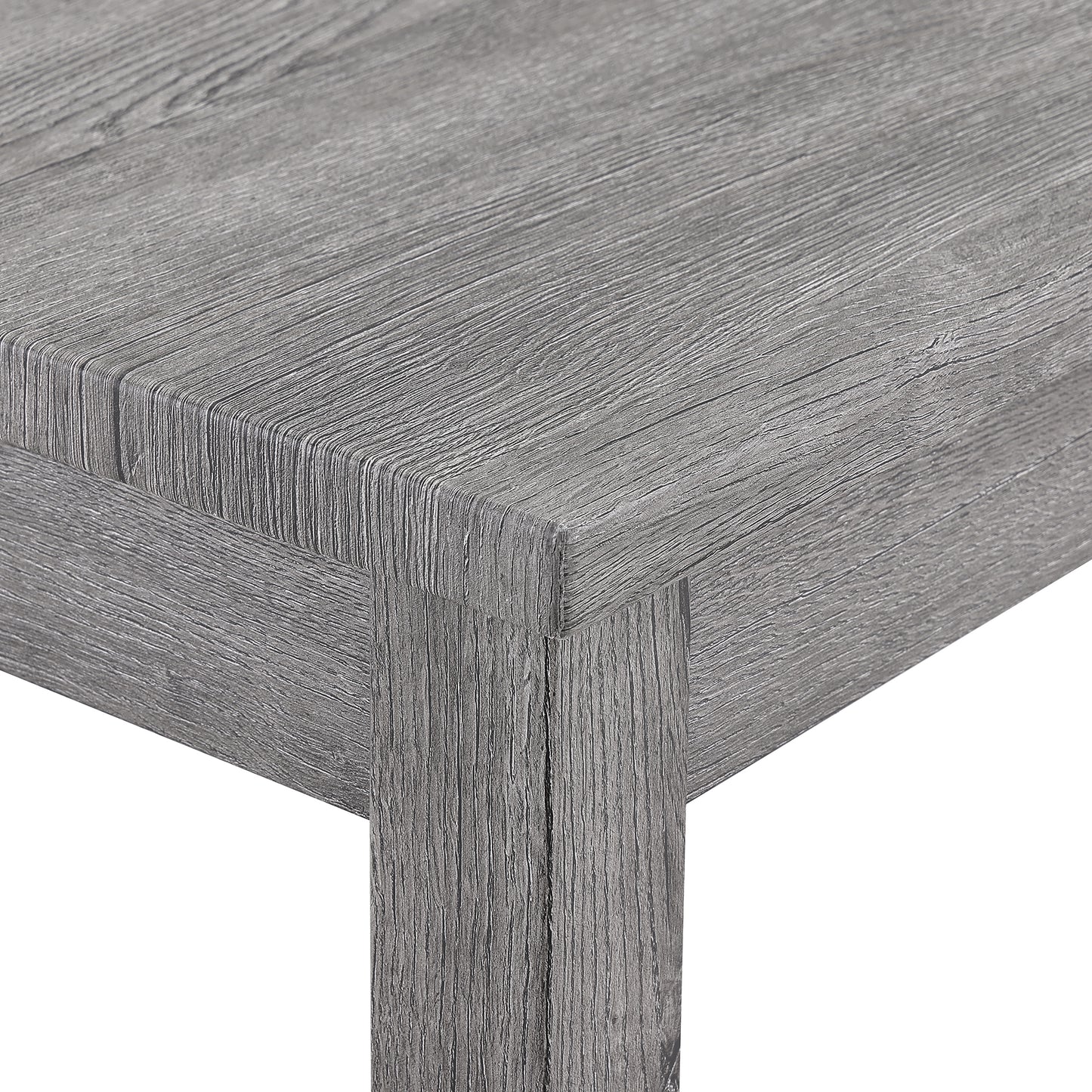 5-Piece Dining Table Set | Industrial Square Table + 4 Bar Stools – Black/Gray/Brown, Space-Saving, Easy Assembly