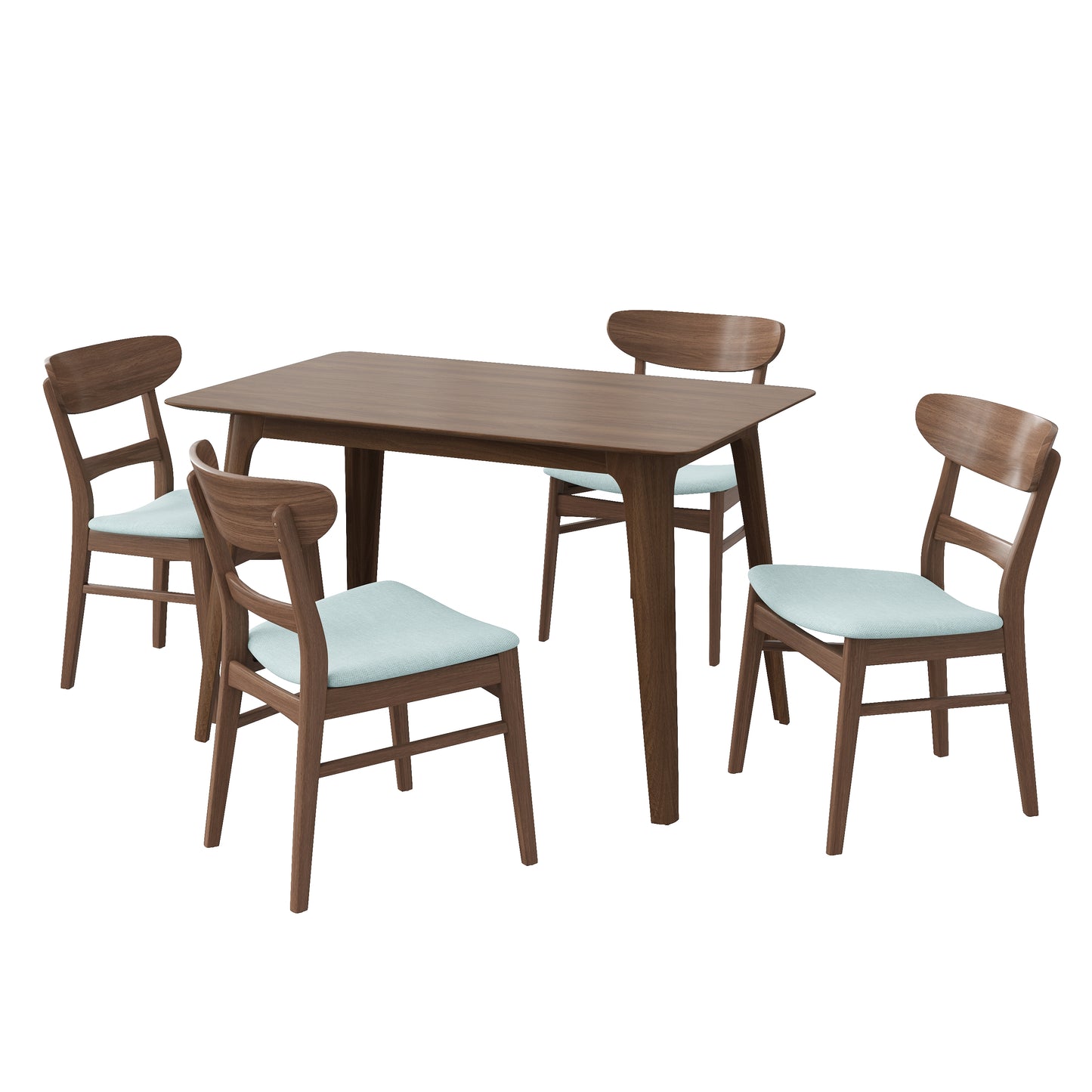 Modern 5-Piece Dining Set ,Dining Table ,Dining Chairs