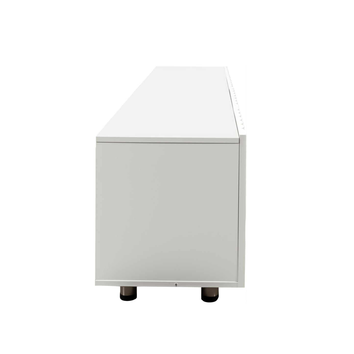 Modern TV Stand for Living Room, Entertainment Center with Storage & 2 Drawers