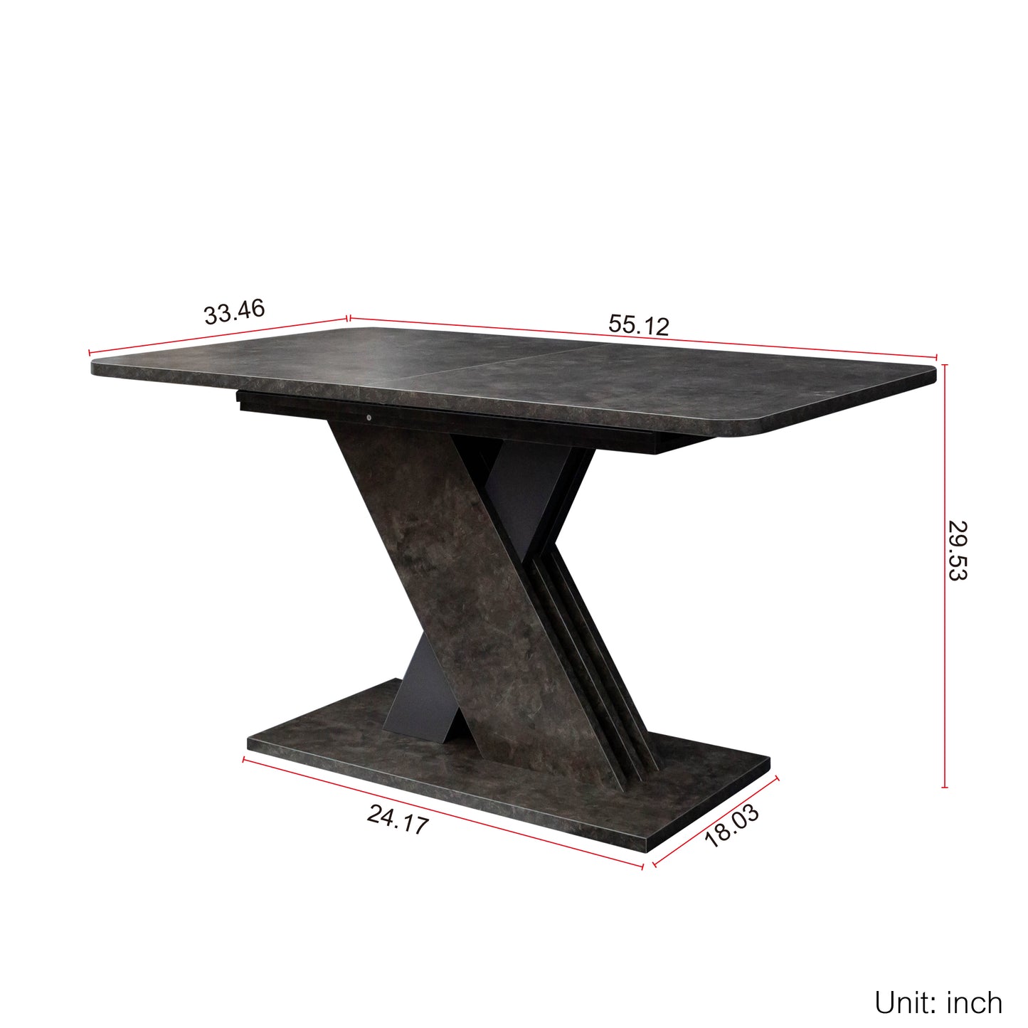Multifunctional extendable console table