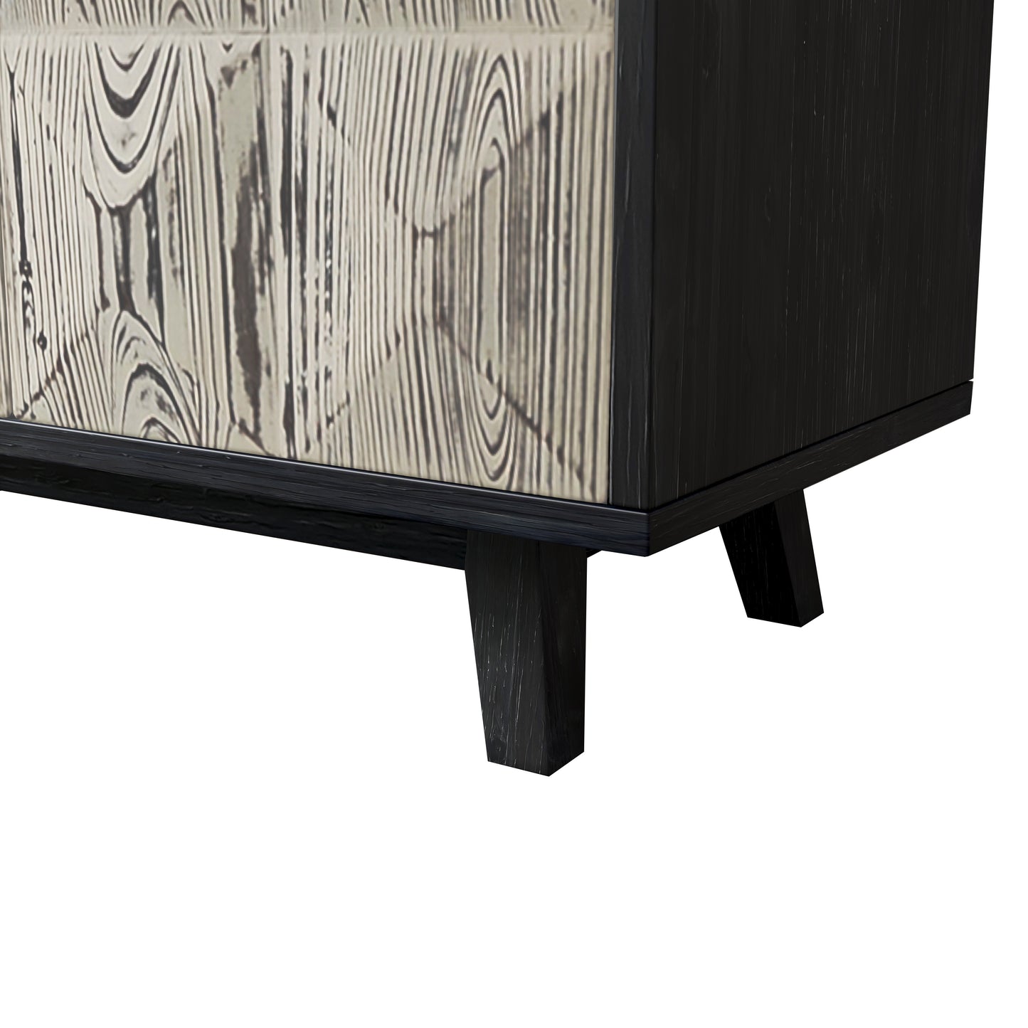 59.84" Vintage Sideboard - 4 Doors, Multi-Room Storag