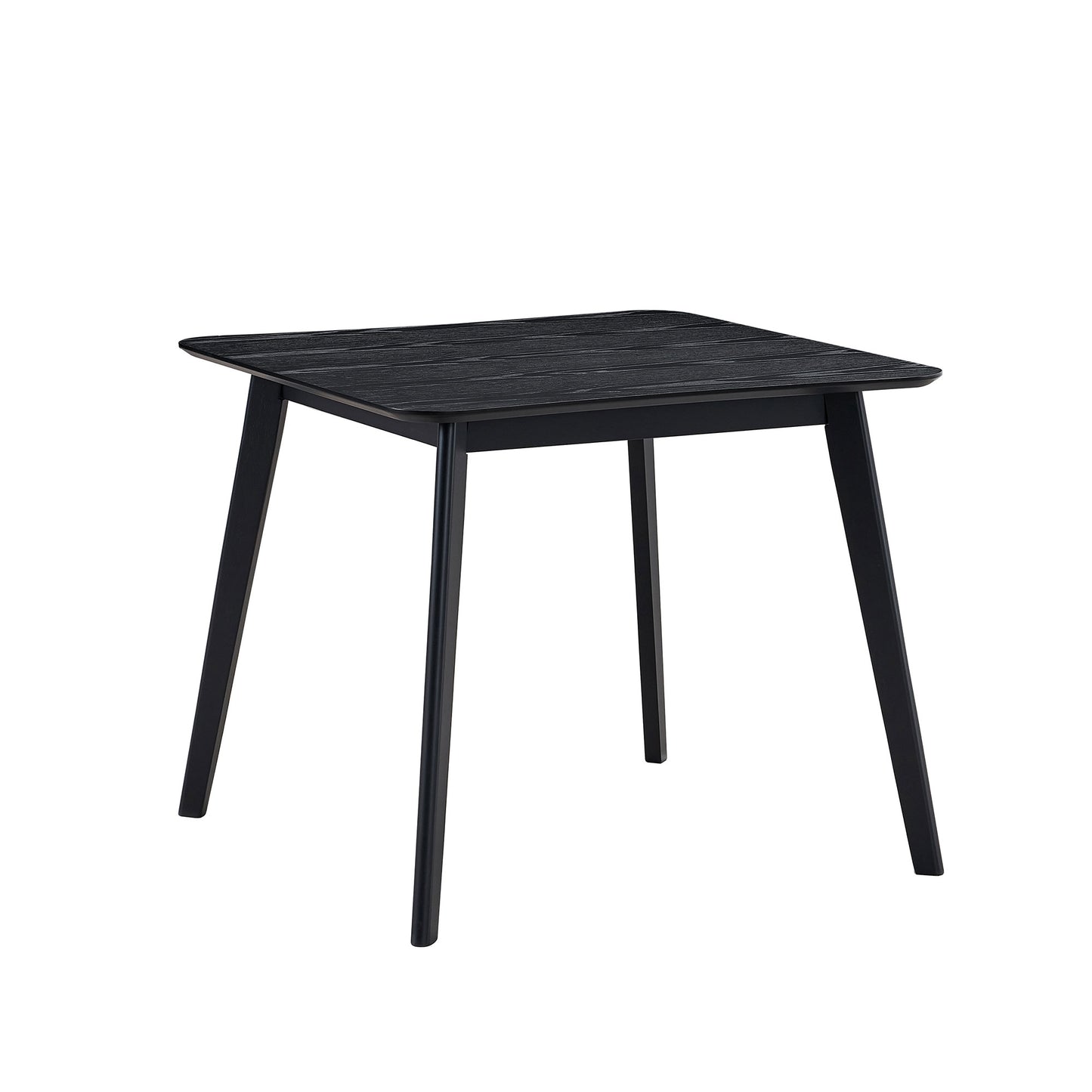 Wooden Kitchen Dining Set - Square, Upholstered Chair 3 Color-1 Table with 4 Chairs