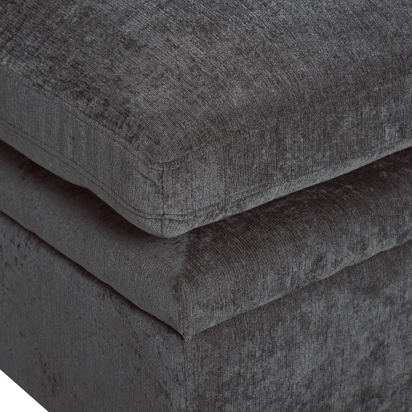 5-Seater Sectional Sofa - Upholstered, Storage Ottoman