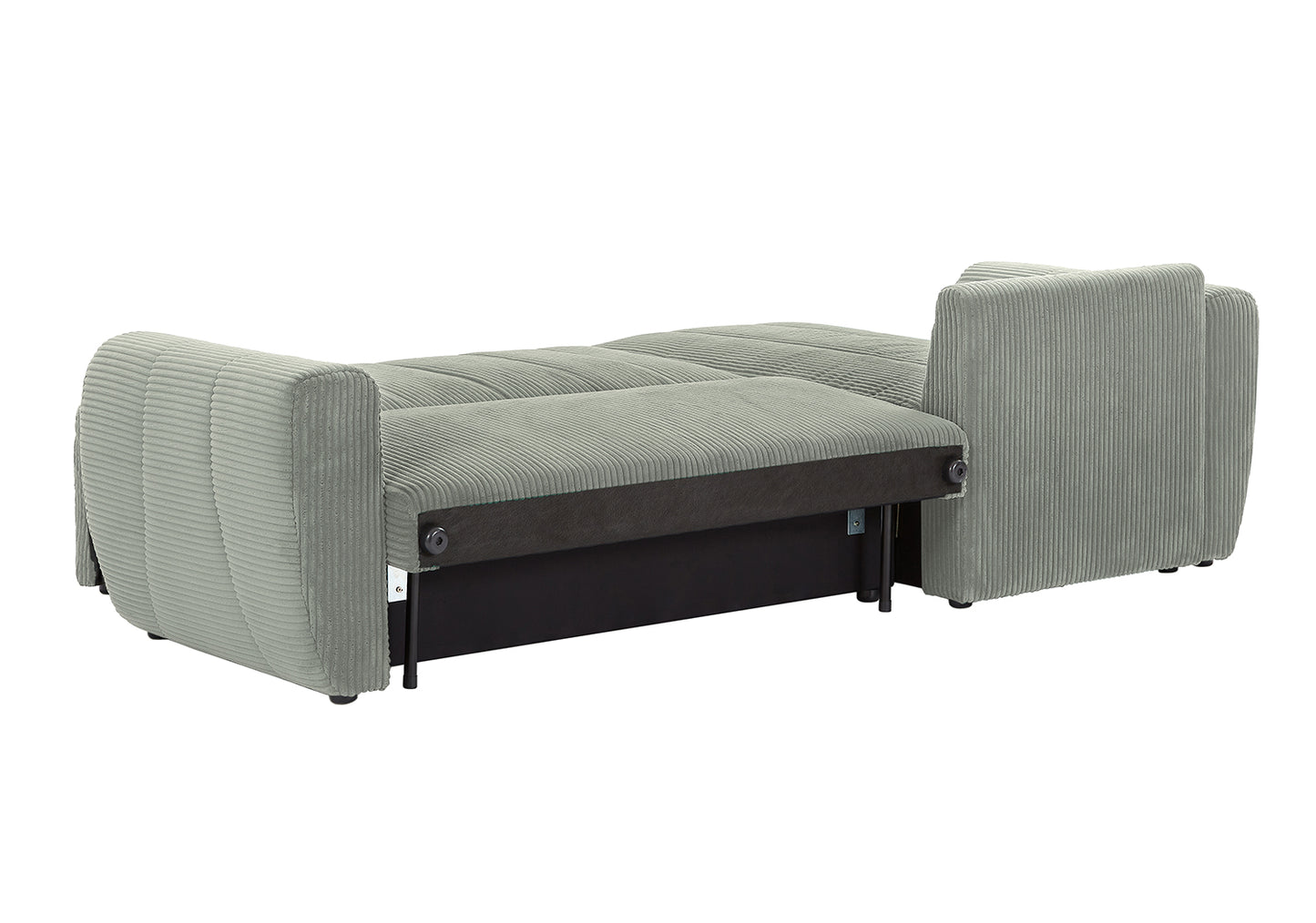 Sectional Sofa Couch, Modern Fabric 3 Seater L-Shaped Couch for Living Room, Apartment