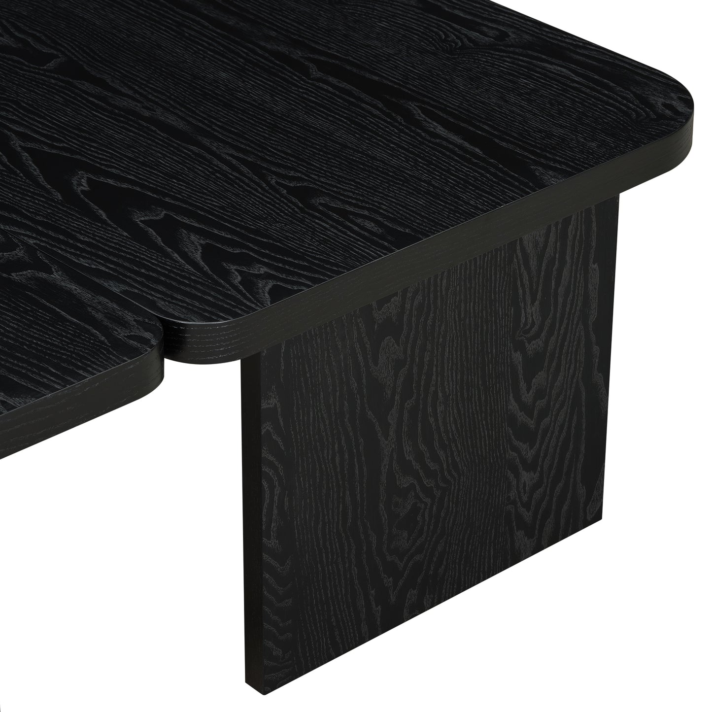 Modern Minimalist Living Room Coffee Table Set: Rectangle Splicing Design