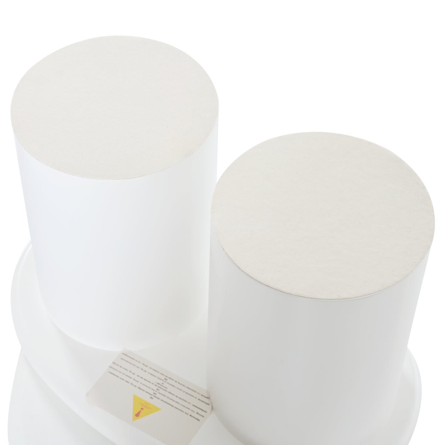 Cloud Coffee Table Set of 3: Irregular Shape, 2 Drawers & 2 Stools for Living Room