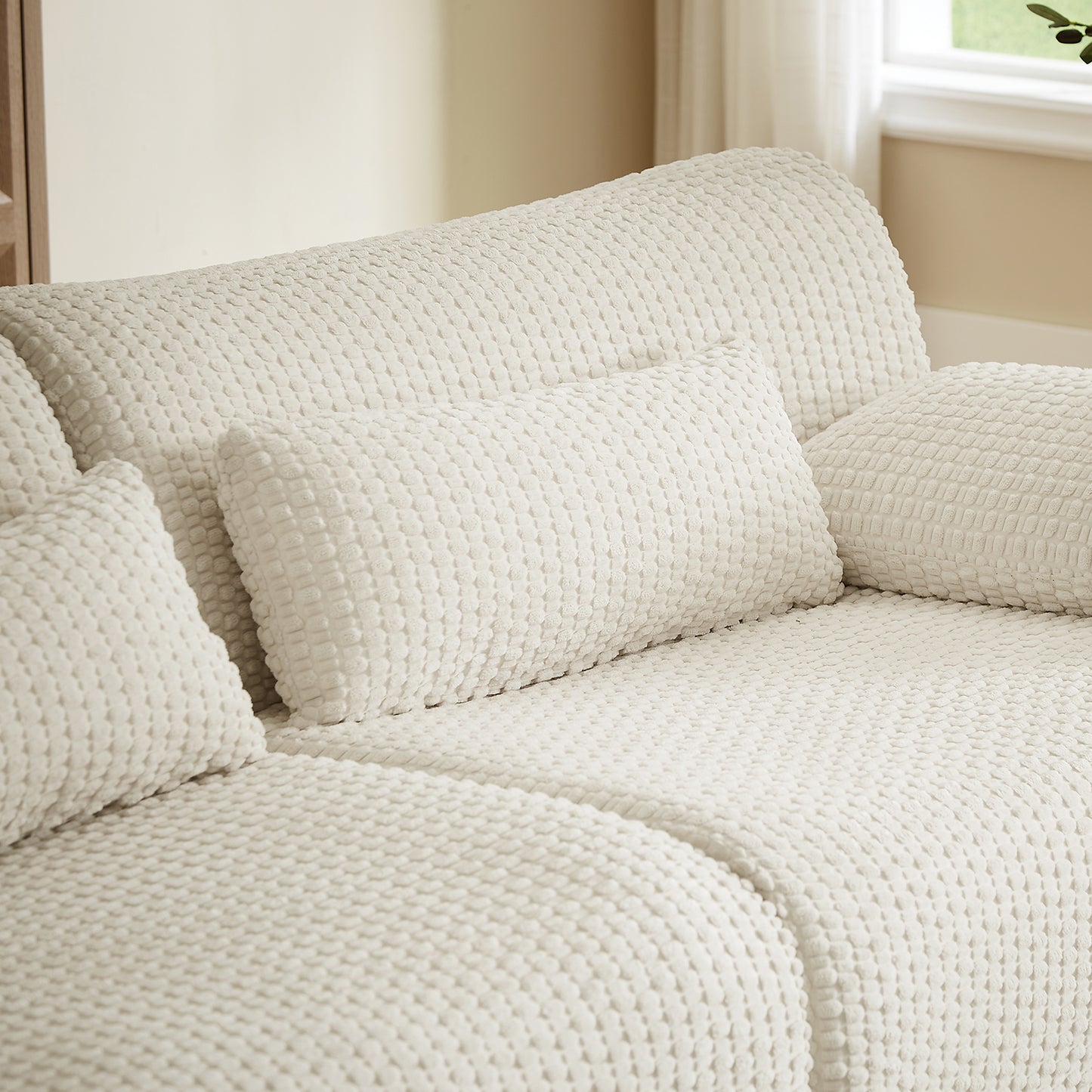 Loveseat /L shape Sofa, Cloud Boneless Couches for Living Room, Modern Modular Sectional Sofa