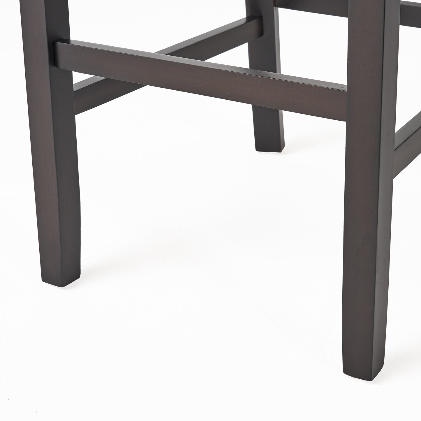 Barstools With rivet decoration wood Frame fabric Sponge cushion and Upholstered Barstools